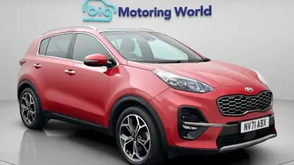 Used Kia Sportage GT-Line S 136 HP (100 kW) 2021 Red SUV