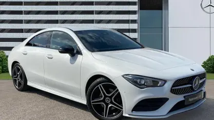 Used Mercedes CLA180 Executive 136 HP (100 kW) 2023 White Coupe