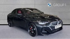Black sapphire metallic paint Used 2025 BMW 220 M Sport Coupe | £34,950 (Fair price)