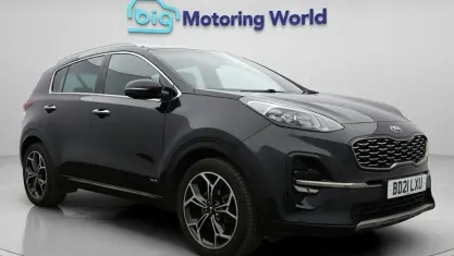 Used Kia Sportage GT-Line 177 HP (130 kW) 2021 Black SUV