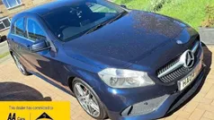 Blue Used 2017 Mercedes A200 AMG line Hatchback | £9,980 (Fair price)