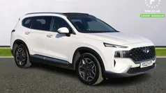 White Used 2022 Hyundai Santa Fe Ultimate SUV | £30,699 (Fair price)