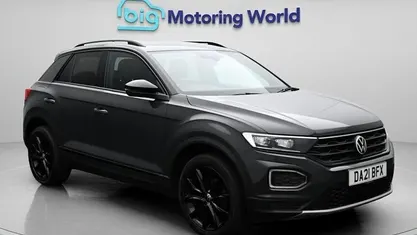 Used VW T-Roc Black Edition 150 HP (110 kW) 2021 Grey SUV