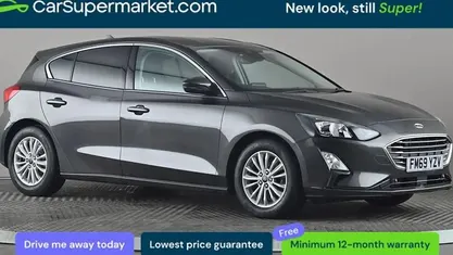Used Ford Focus Titanium 125 HP (91 kW) 2019 Grey Hatchback
