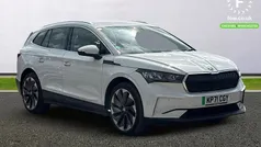 White Used 2021 Skoda Enyaq iV ecoSuite SUV | £19,499 (Fair price)