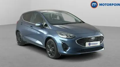 Used Ford Fiesta Titanium 101 HP (74 kW) 2023 Blue Hatchback