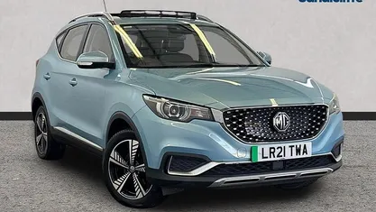 Used MG ZS Exclusive 105 kW (143 HP) 2021 Blue SUV