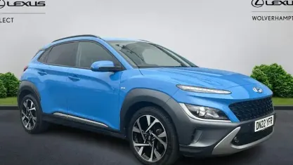 Used Hyundai Kona Premium 120 HP (88 kW) 2022 Blue SUV