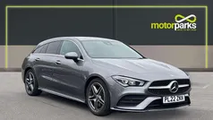 Mountain grey metallic Used 2022 Mercedes CLA200 AMG Line Premium SUV | £20,400 (Fair price)