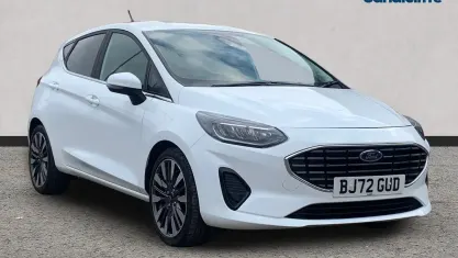 Used Ford Fiesta Titanium X 125 HP (91 kW) 2021 White Hatchback
