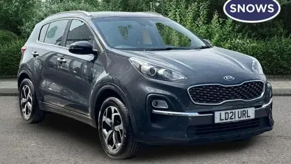 Usado Kia Sportage 136 HP (100 kW) 2021 Cinzento SUV
