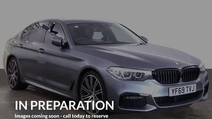 Begagnad BMW 530 M Sport 265 HK (194 kW) 2019 Blå Sedan