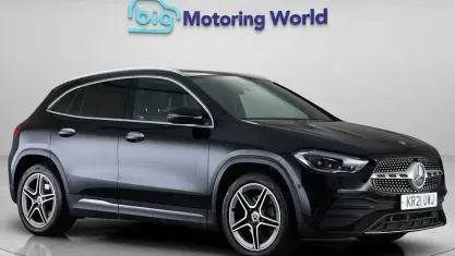 Used Mercedes GLA220 AMG Line Premium Plus 190 HP (139 kW) 2021 Black SUV