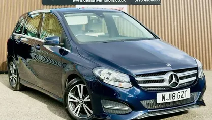 Used Mercedes B200 Executive 136 HP (100 kW) 2017 Blue MPV