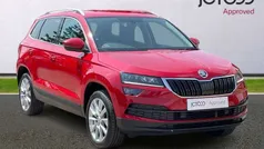 Red Used 2018 Skoda Karoq SE L SUV | £14,222 (Fair price)