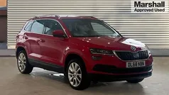 Red Used 2019 Skoda Karoq SE L SUV | £15,501 (Fair price)
