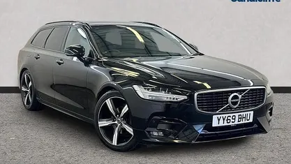 Used Volvo V90 R-Design 190 HP (139 kW) 2019 Black Estate