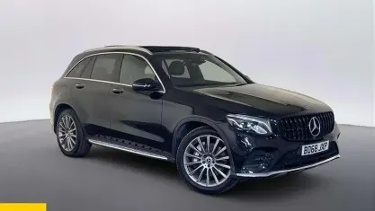 Used Mercedes GLC350 AMG Line Premium 258 HP (189 kW) 2018 Black SUV
