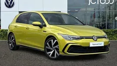 Yellow Used 2023 VW Golf VIII R-line Hatchback | £20,680 (Fair price)