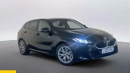 Used BMW 120 Sport Line 170 HP (125 kW) 2025 Black Hatchback