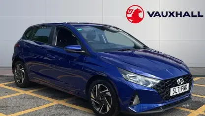 Używany Hyundai i20 101 KM (74 kW) 2021 Niebieski Hatchback