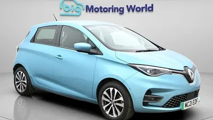 Used Renault Zoe GT-Line 100 kW (136 HP) 2021 Blue Hatchback
