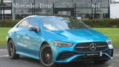 Blue Used 2024 Mercedes CLA220 AMG Line Premium Plus Sedan | £33,750 (Fair price)