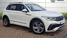 White Used 2023 VW Tiguan R-line Edition SUV | £27,295 (Fair price)