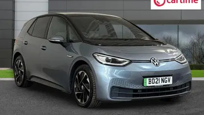 Used VW ID.3 Pro Performance 150 kW (204 HP) 2021 Blue Hatchback