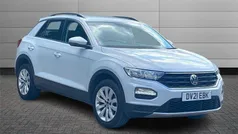 Silver Used 2021 VW T-Roc SE SUV | £17,350 (Fair price)