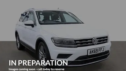 Used VW Tiguan SEL 150 HP (110 kW) 2019 White SUV