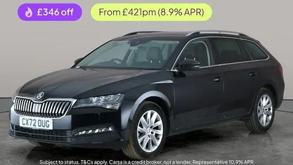 Black Used 2022 Skoda Superb SE Technology Estate | £21,391 (Fair price)