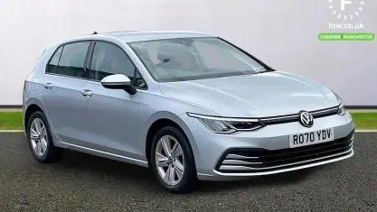 Used VW Golf VII Life 150 HP (110 kW) 2020 Silver Hatchback