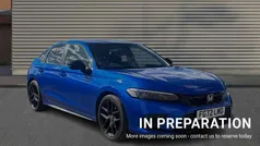 Premium plus paint crystal blue Used 2022 Honda Civic Sport Hatchback | £23,910 (Fair price)