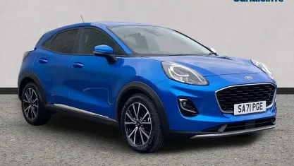 Used Ford Puma Titanium 125 HP (91 kW) 2022 Blue SUV