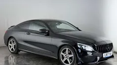 Black Used 2017 Mercedes C220 AMG line Coupe | £14,450 (Fair price)