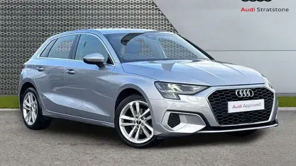 Used Audi A3 Sportback Sport 150 HP (110 kW) 2023 Silver Hatchback