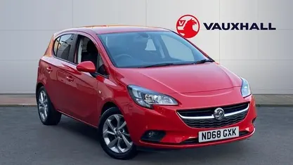 Used Vauxhall Corsa 75 HP (55 kW) 2019 Red Hatchback