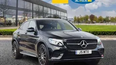 Black Used 2018 Mercedes GLC250 AMG Line Premium Plus Coupe | £25,732 (Fair price)