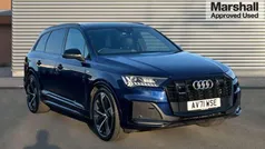 Blue Used 2021 Audi Q7 Black Edition SUV | £41,783 (Fair price)