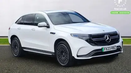 Used Mercedes EQC400 AMG Line Premium 300 kW (408 HP) 2023 White SUV