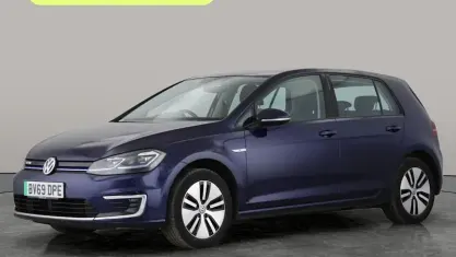 Used VW e-Golf 99 kW (135 HP) 2019 Blue Hatchback