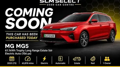 Used MG MG5 EV Trophy 114 kW (156 HP) 2022 Estate