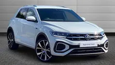 Pure white Used 2022 VW T-Roc R-line SUV | £23,200 (Fair price)