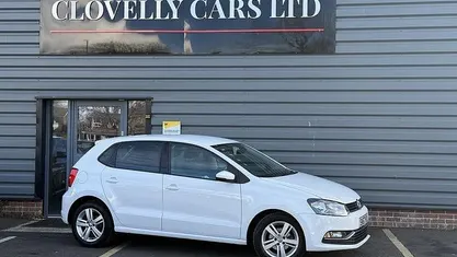 Used VW Polo Edition 90 HP (66 kW) 2017 White Hatchback