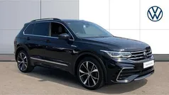 Black Used 2022 VW Tiguan R-line SUV | £26,218 (Fair price)