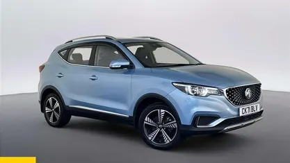 Usado MG ZS Exclusive 105 kW (143 HP) 2021 Azul SUV
