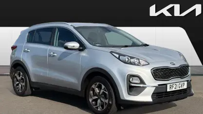Used Kia Sportage 136 HP (100 kW) 2021 Silver SUV