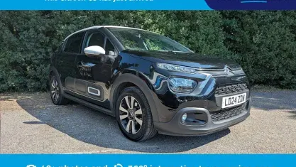Used Citroën C3 PureTech 83 HP (61 kW) 2024 Black Hatchback