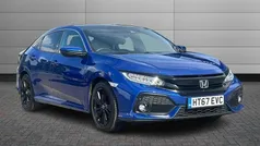 Blue Used 2018 Honda Civic EX Hatchback | £9,890 (Fair price)